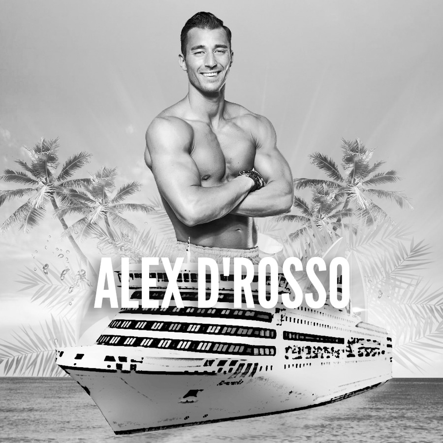 Alex D'Rosso bakom skivorna