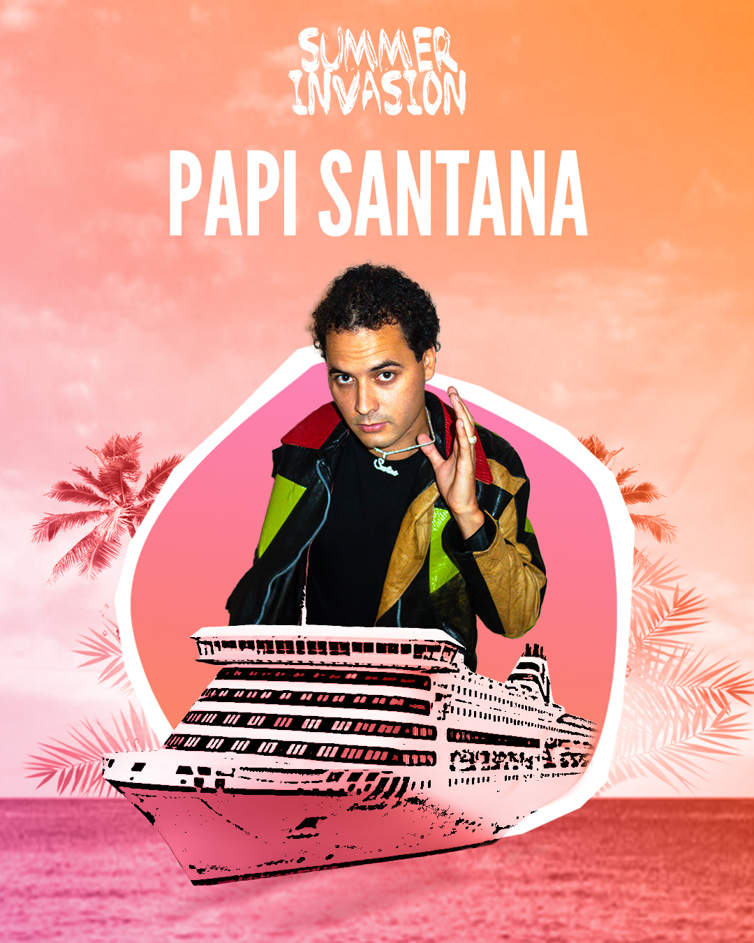 Papi Santana på scen